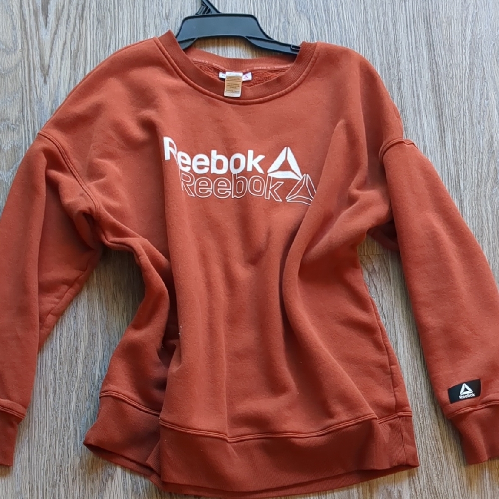XL Rebook Unisex Sweatshirt Women's Burgundy